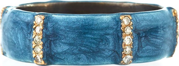 Armenta New World Wide Enamel & Diamond Ring, Size 7