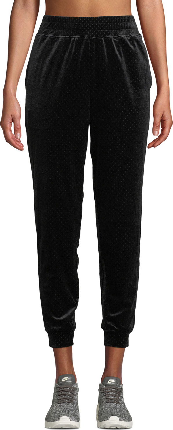 ONZIE Velour Mesh Performance Jogger Pants