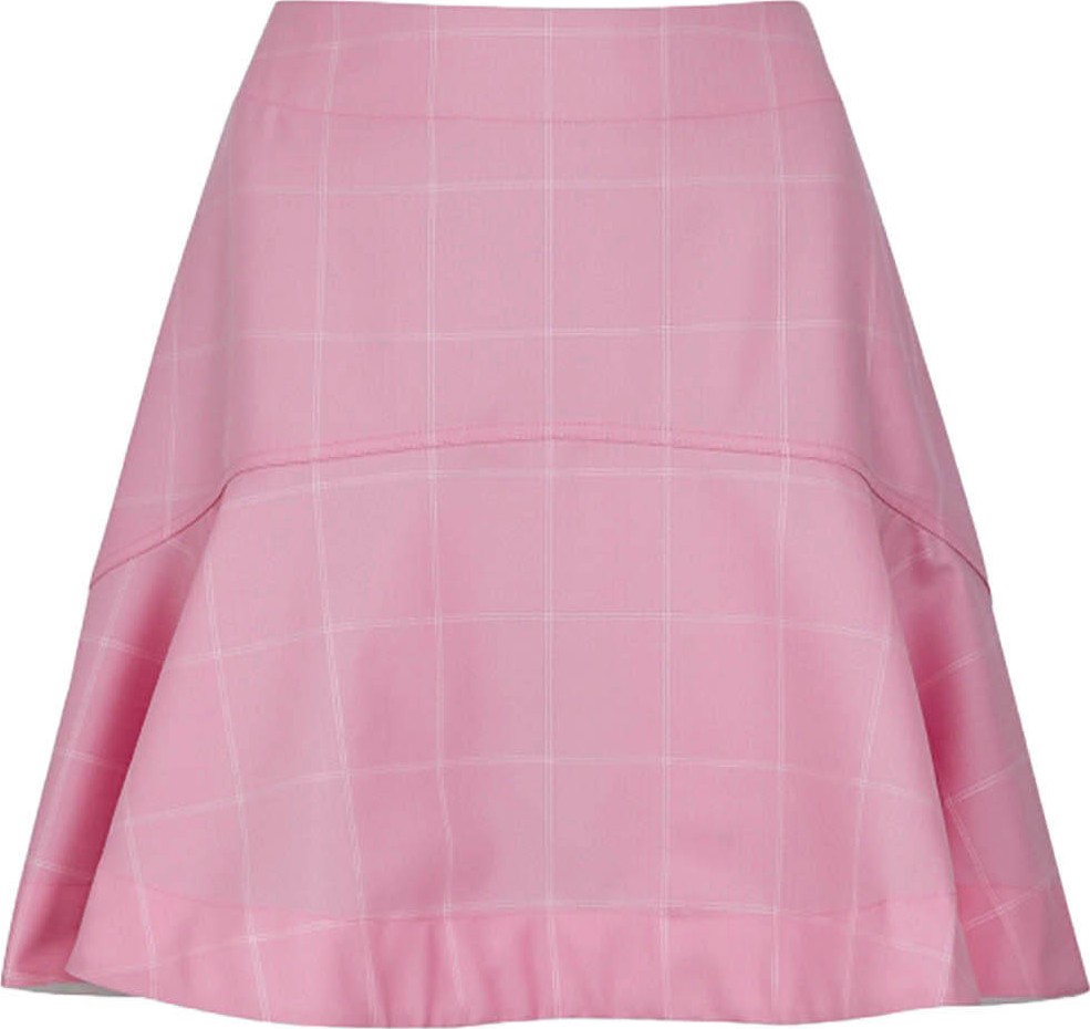 Calvin Klein 205W39NYC Pink checked mini skirt