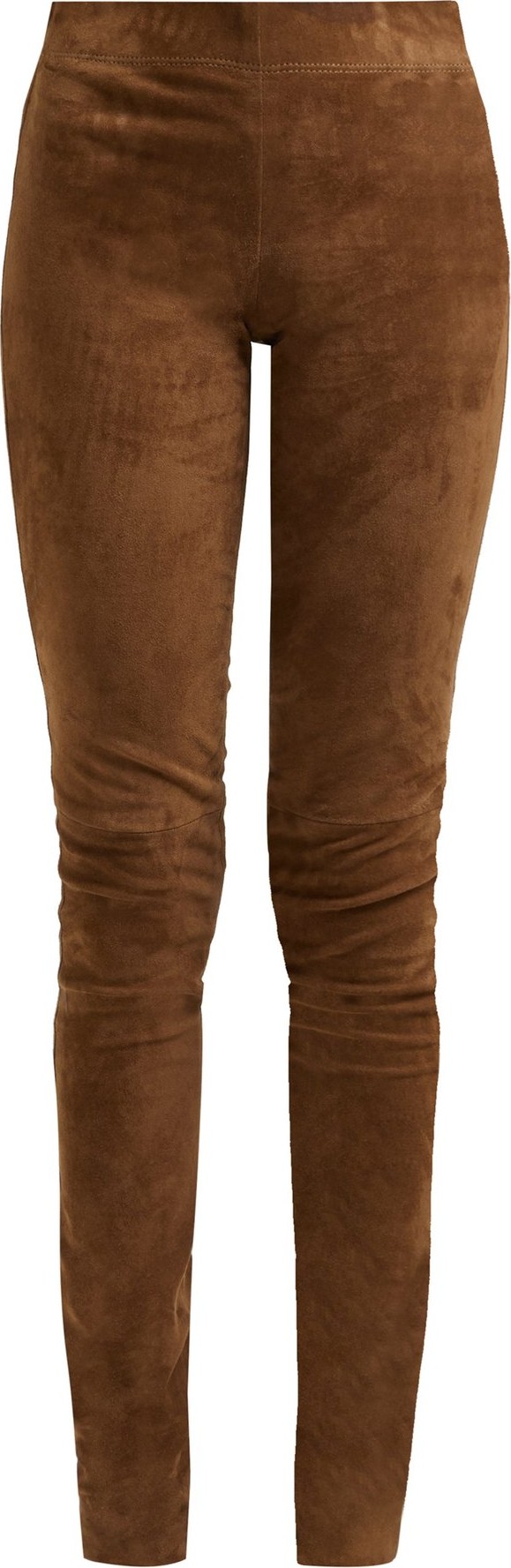 Joseph High-rise stretch-lambskin leggings