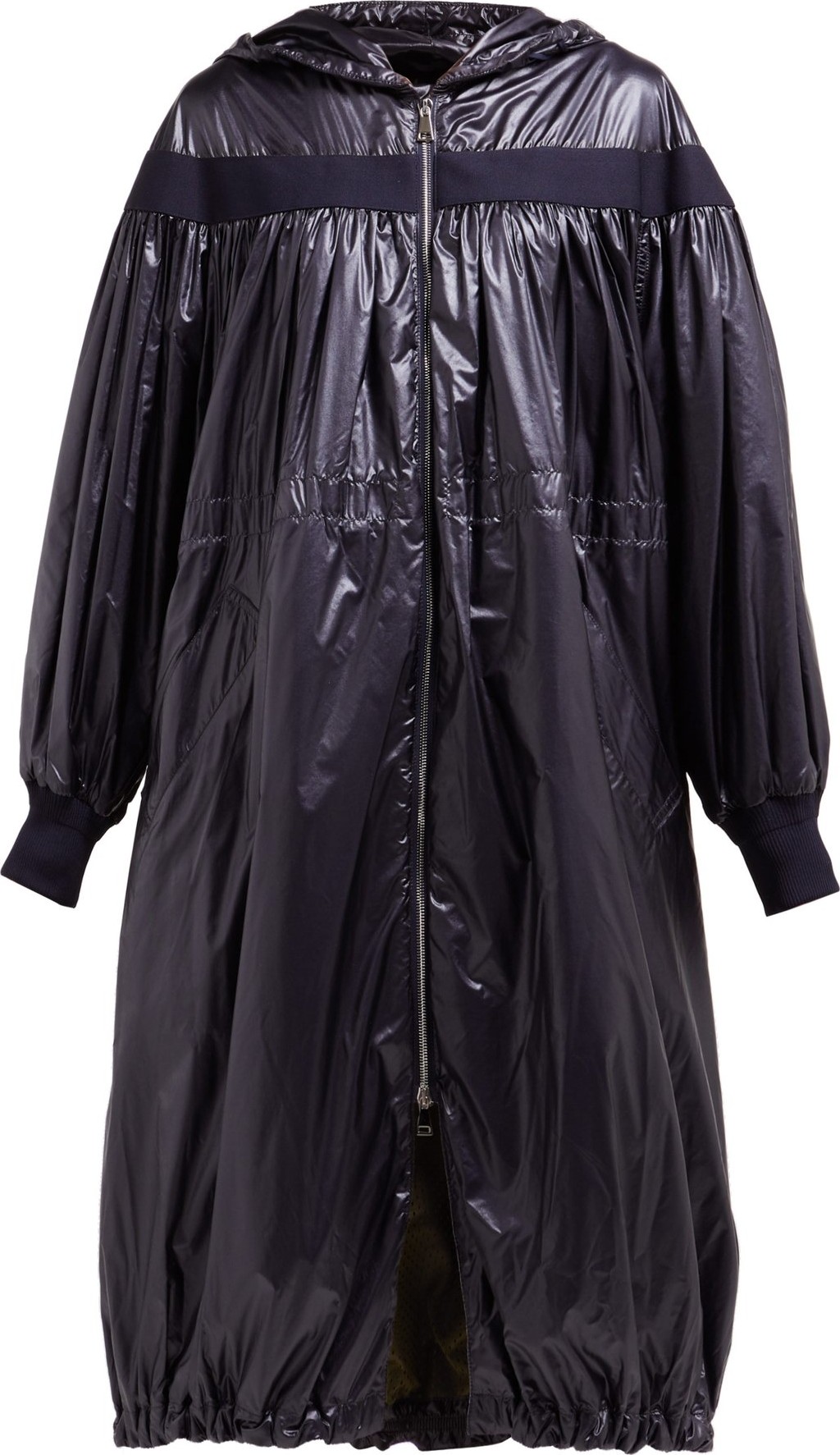 2 Moncler 1952 Mako ruched parka