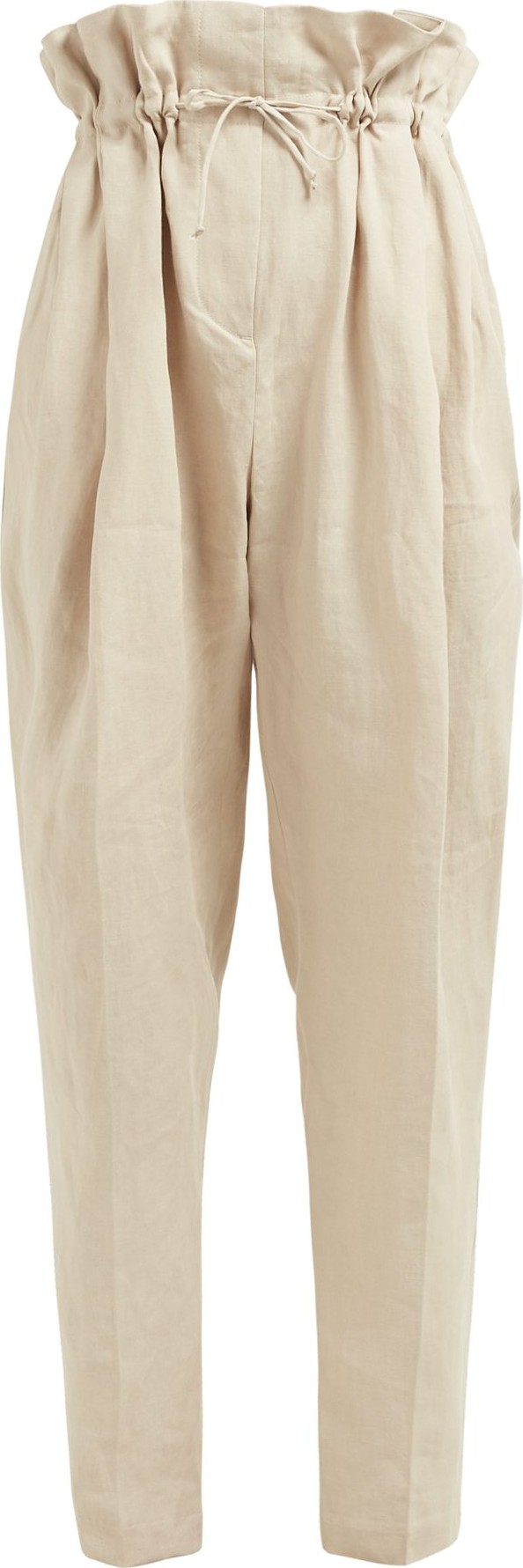 Acne Studios Paperbag-waist linen trousers