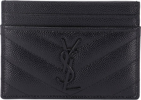 Saint Laurent Monogramme Quilted Card Case