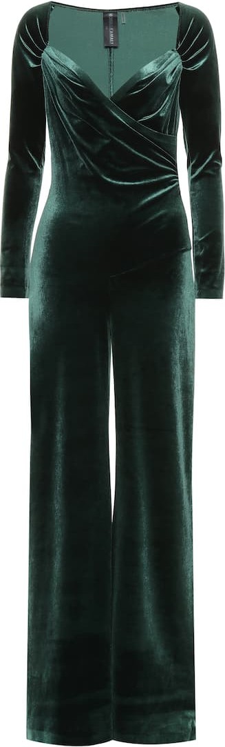 Norma Kamali Velvet jumpsuit
