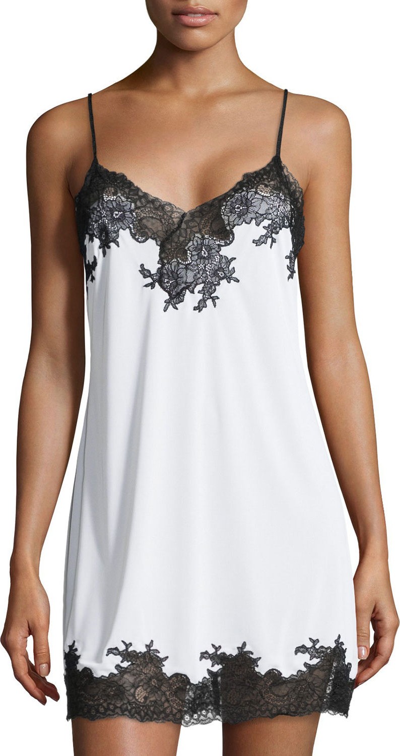 Natori Enchant Lace-Trim Chemise