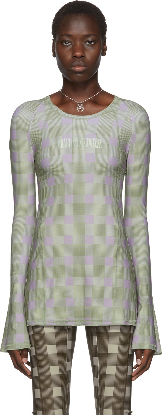 Charlotte Knowles Green Truss T-Shirt
