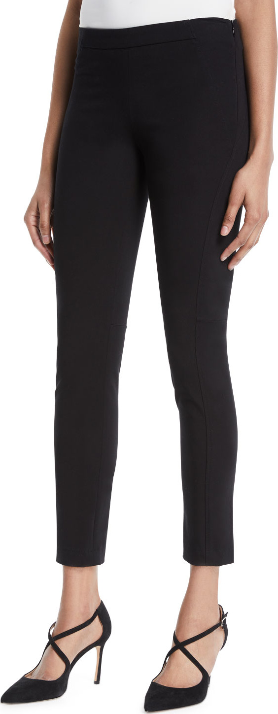 Brunello Cucinelli Stretch-Cotton Cropped Leggings