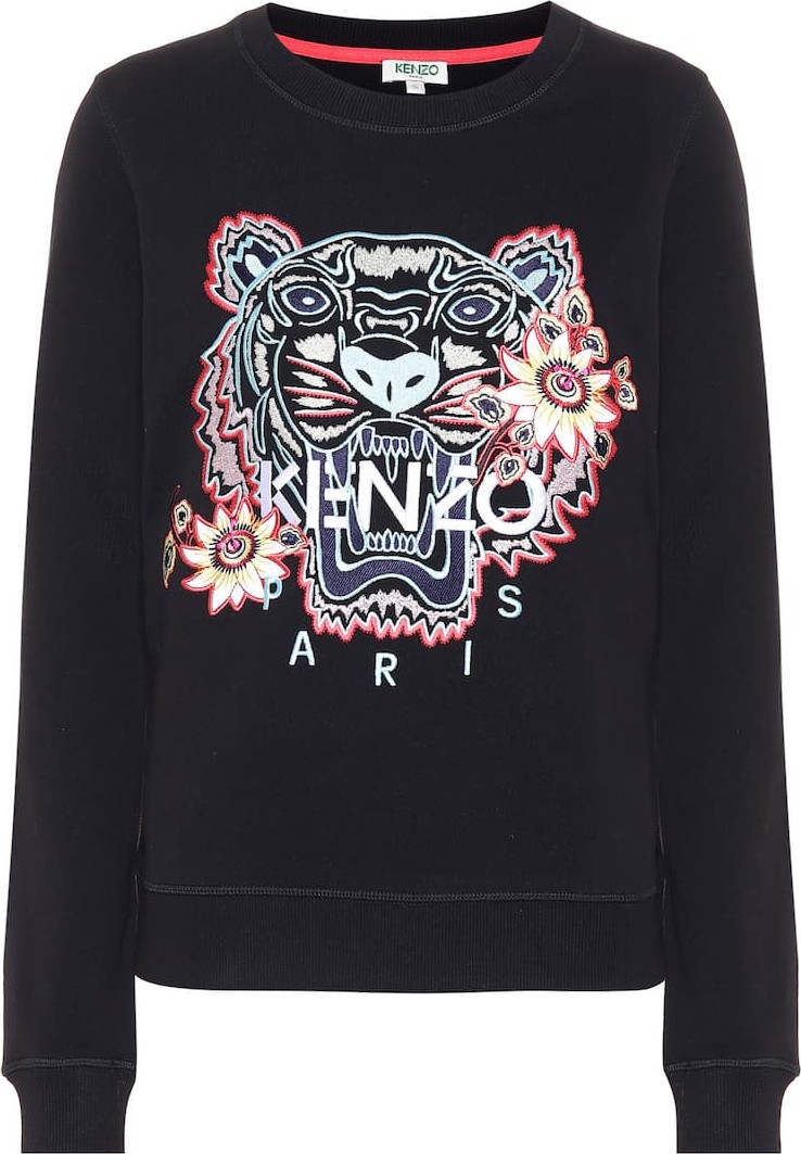 KENZO Tiger Logo cotton sweatshirt
