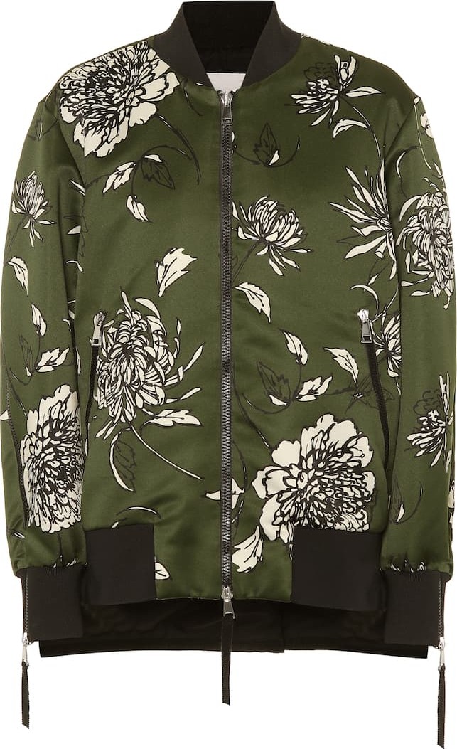 Moncler Thimphou printed bomber jacket