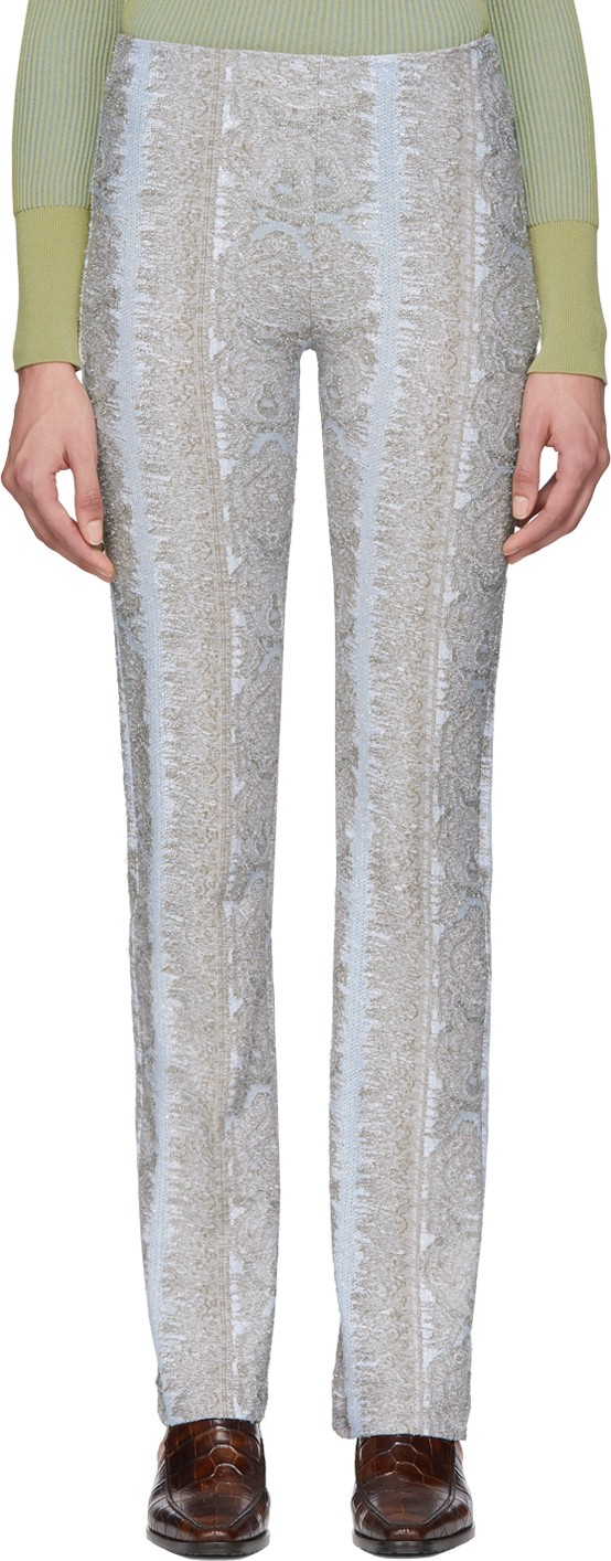 Acne Studios Blue Epauli Trousers