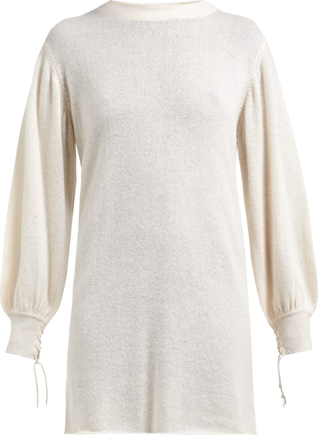 Ryan Roche Balloon-sleeve cashmere sweater