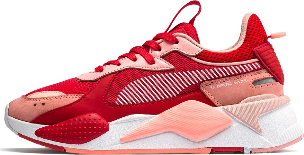 PUMA RS-X Colorblock Sneakers, Red