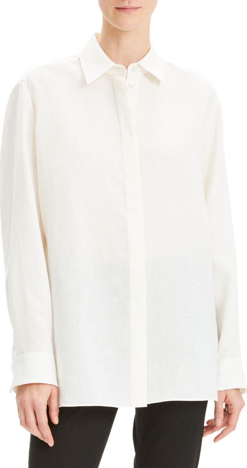 Theory Menswear Long Sleeve Shirt