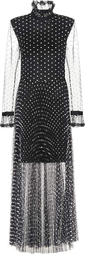 Philosophy Di Lorenzo Serafini Polka-dot maxi dress
