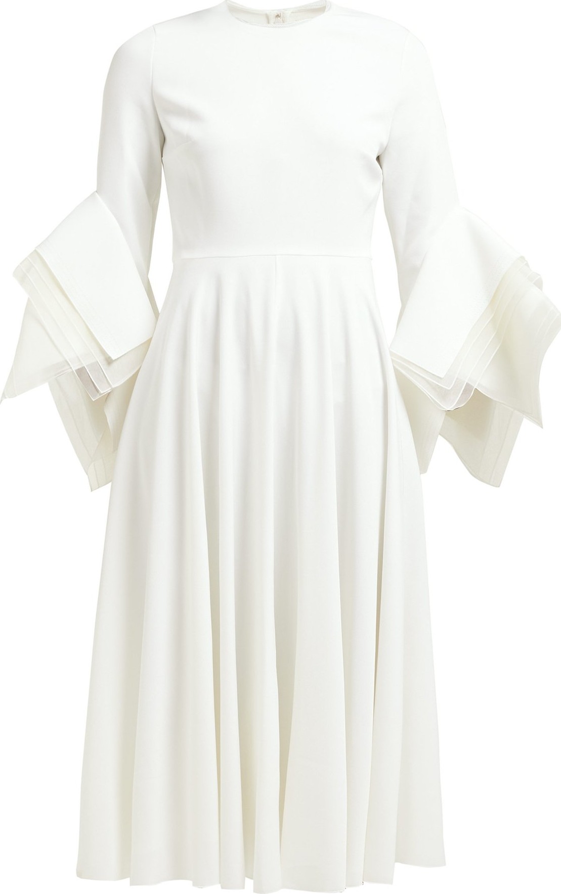 Roksanda Ayres folded-sleeve midi dress