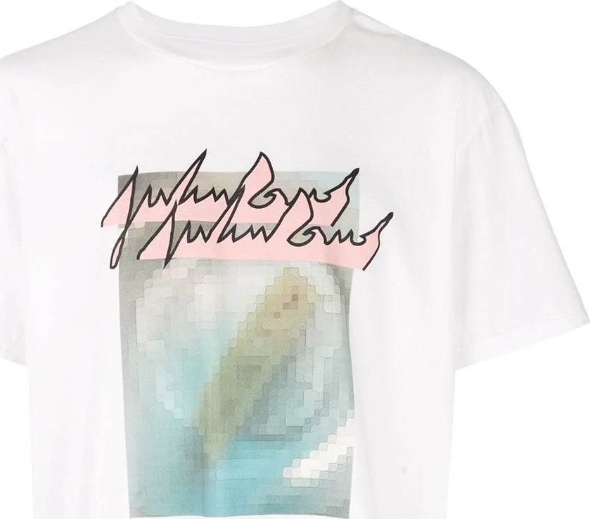 Julien David Pixels graphic t-shirt