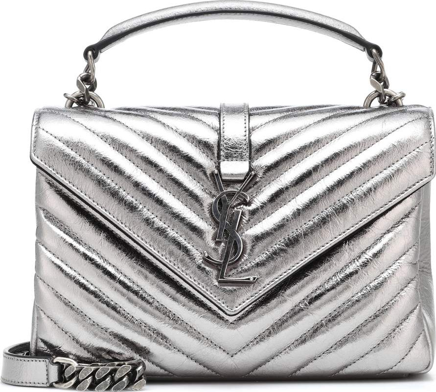 Saint Laurent Medium Collège Monogram leather shoulder bag