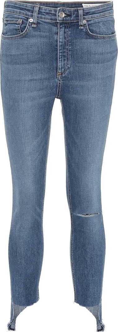 Rag & Bone Nina High-Rise Ankle skinny jeans