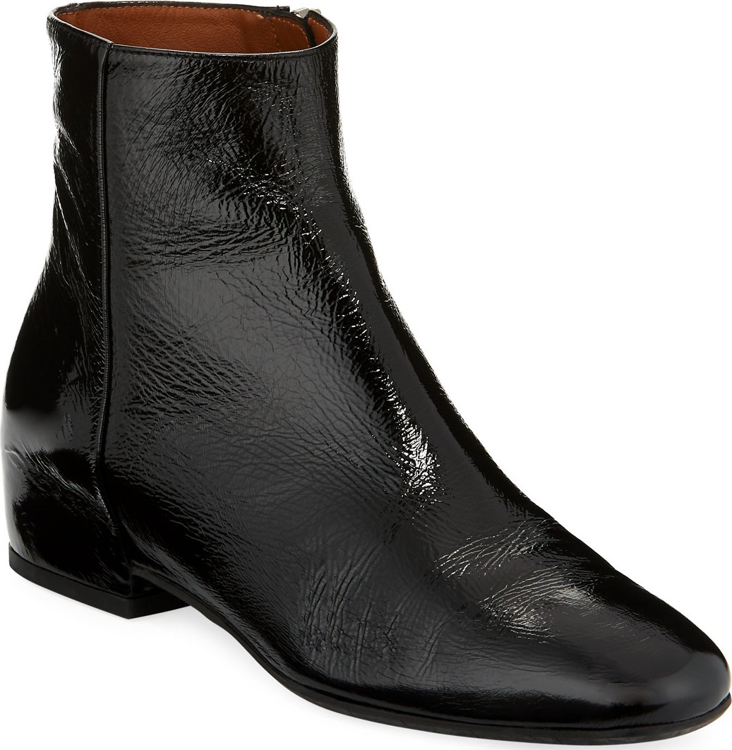 Aquatalia Ulyssa Leather Low-Heel Boot