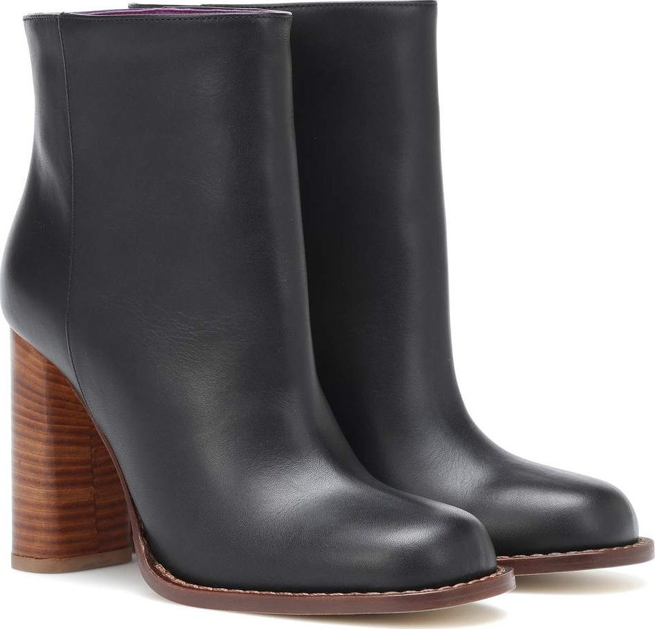 Marni Leather ankle boots
