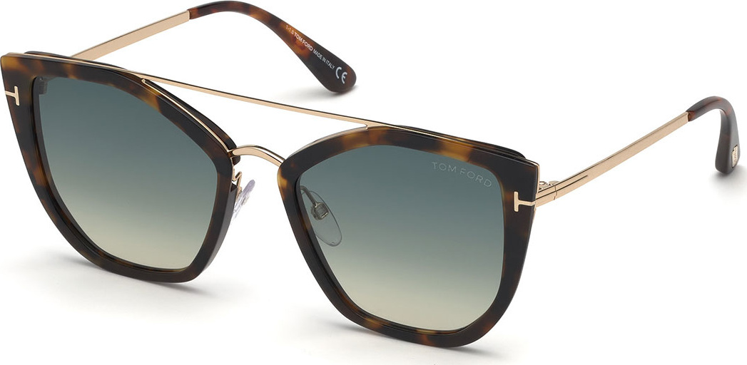 TOM FORD Dahlia Butterfly Metal & Acetate Sunglasses