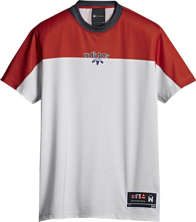Adidas Originals by Alexander Wang graphic athletic t-shirt