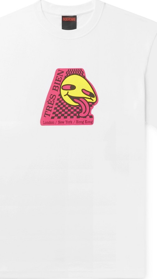 Très Bien Fashion Meltdown Printed Cotton-Jersey T-Shirt