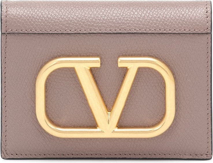 Valentino Valentino Garavani VLOGO leather wallet