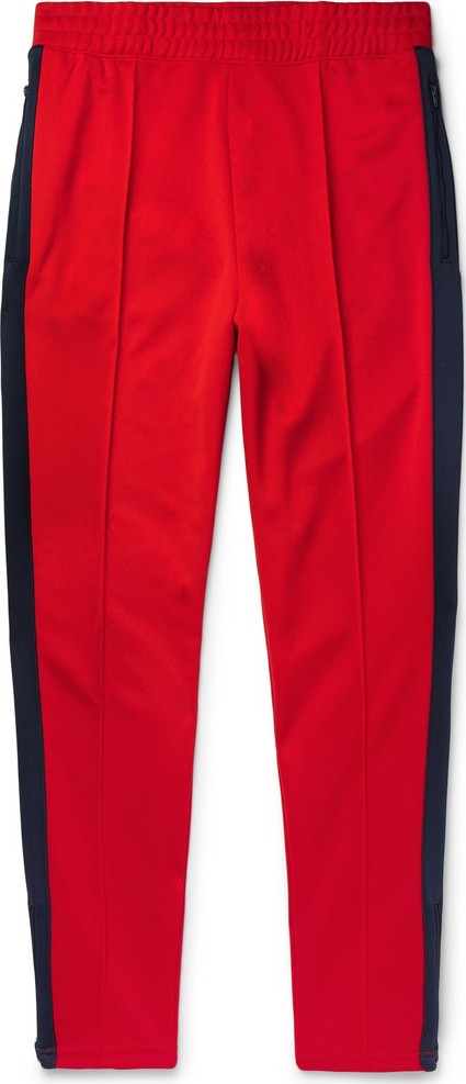 Nike + Martine Rose Slim-Fit Tapered Striped Tech-Jersey Track Pants
