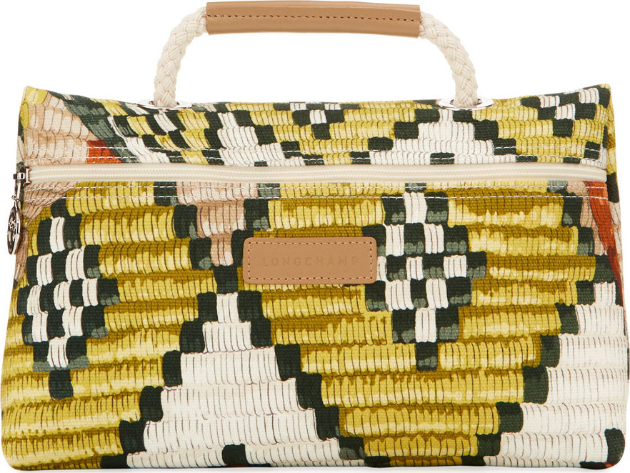 Longchamp Roseau Paniers Dart Cosmetics Bag
