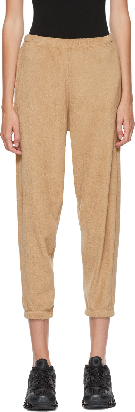 Gil Rodriguez - SSENSE Exclusive Beige Terry Beachwood Lounge Pants