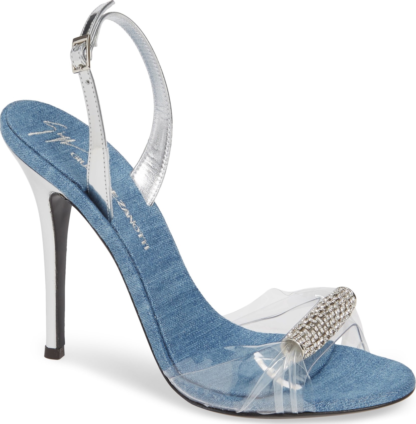 Giuseppe Zanotti Crystal Embellished Sandal