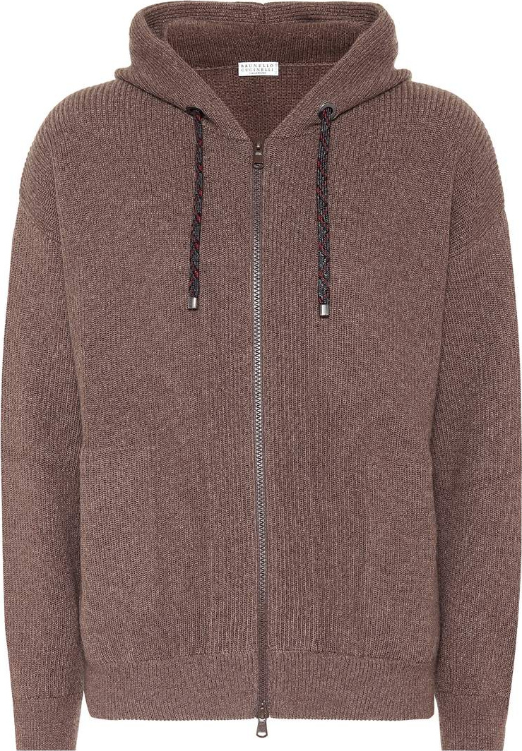 Brunello Cucinelli Cashmere-blend hoodie