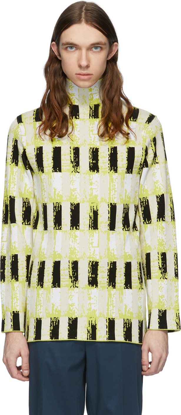 Namacheko Yellow & Beige Tsivot Turtleneck