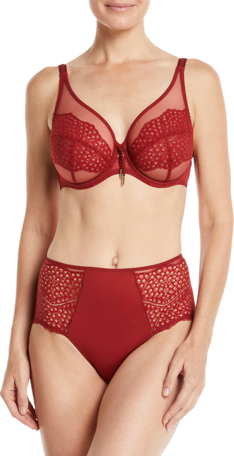 Maison Lejaby Wings Full-Cup 3-Part Underwire Bra