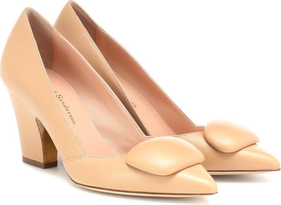 Rupert Sanderson Mabel leather pumps