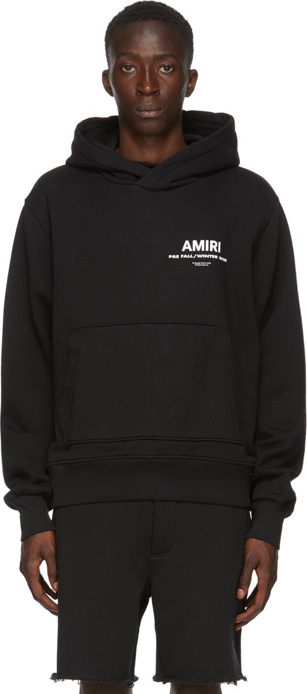 Amiri Black PF20 Hoodie