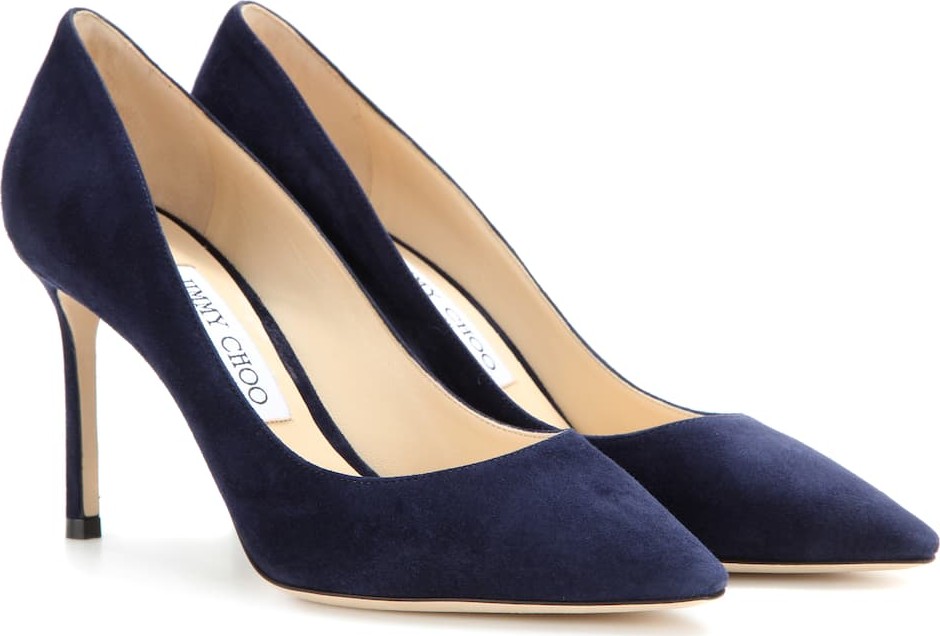 Jimmy Choo Romy 85 suede pumps