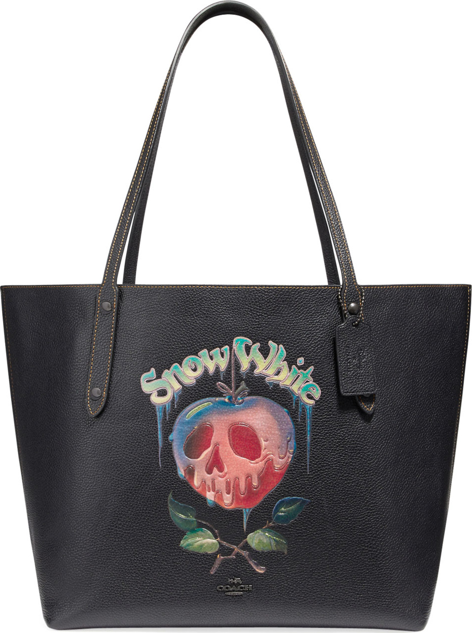 COACH 1941 Disney Dark Fairy Tale Snow White Poisoned Apple Market Tote Bag