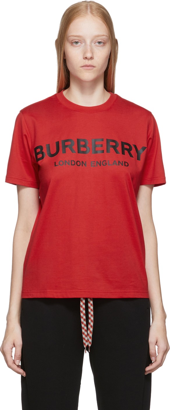 Burberry London England Red Dovey T-Shirt
