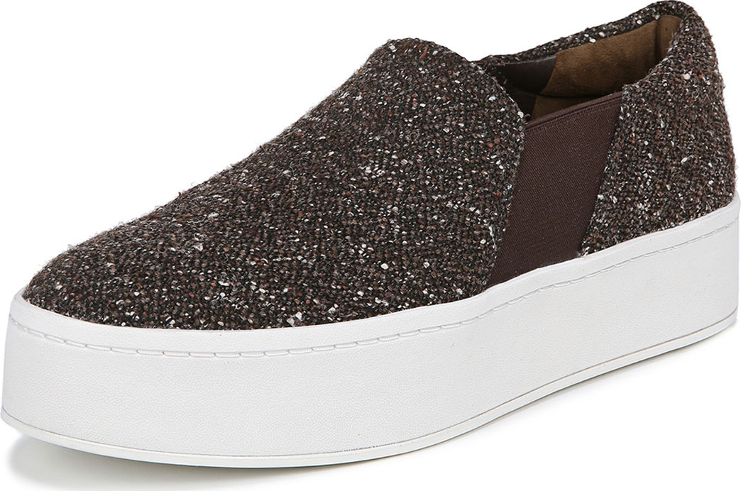 Vince Warren Tweed Platform Skate Sneakers