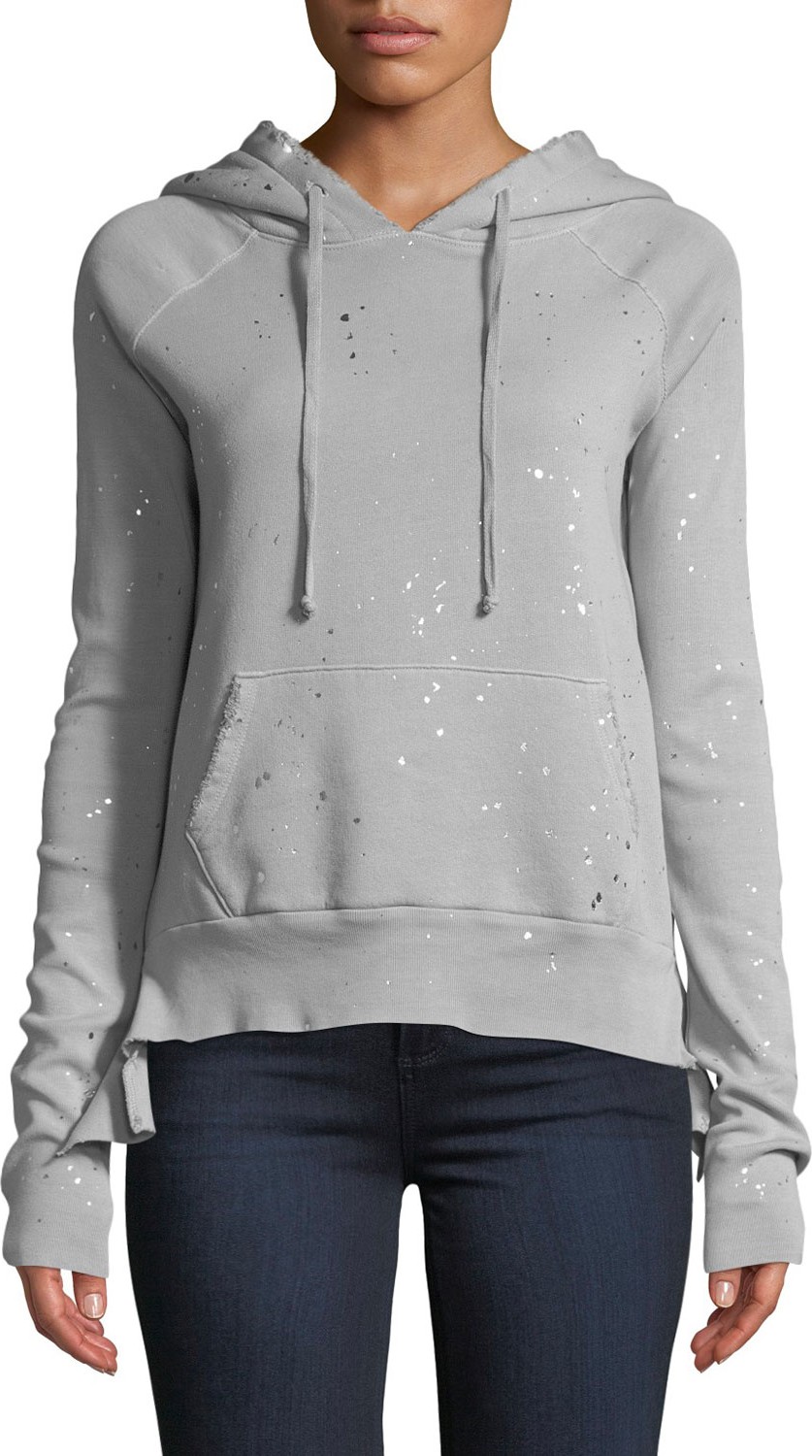 FOREO Cotton Fleece Pullover Hoodie Sweater
