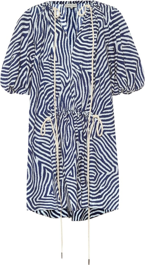 Lee Mathews Exclusive to Mytheresa – Ada printed cotton minidress