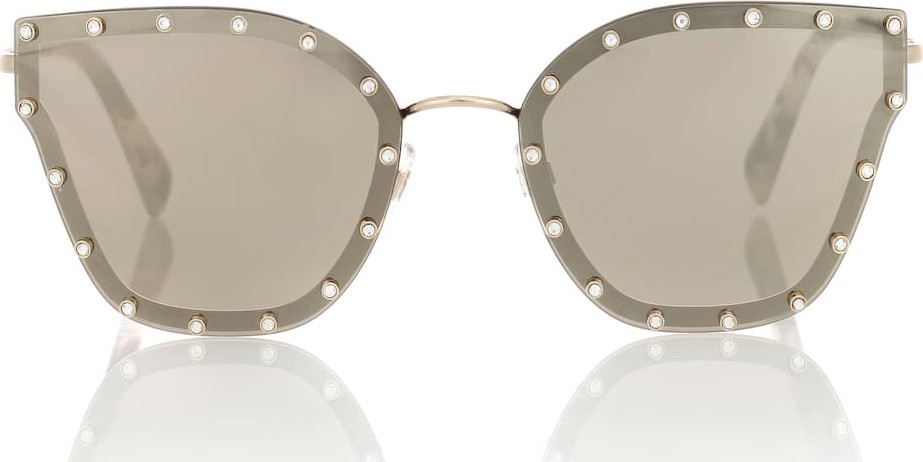 Valentino Embellished cat-eye sunglasses