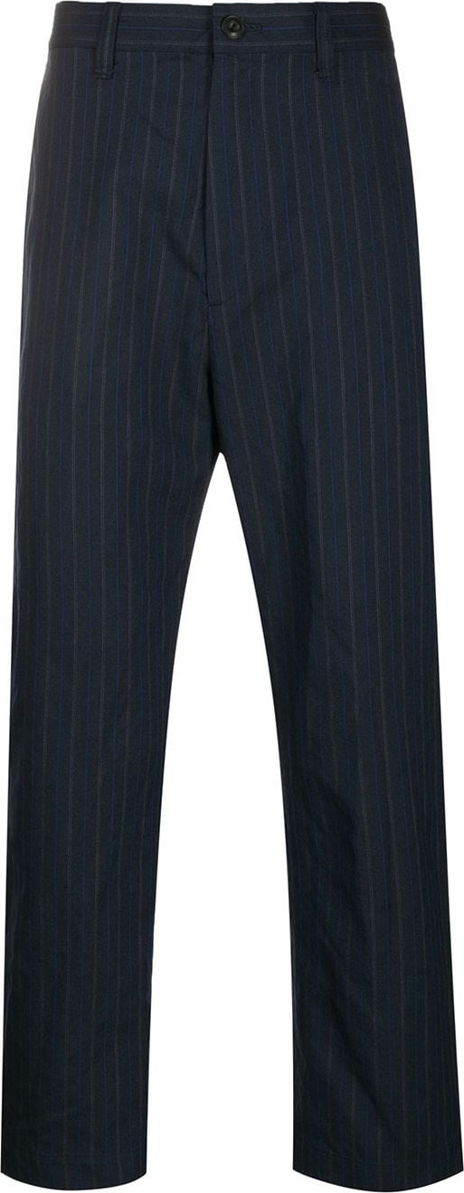 Junya Watanabe MAN - Striped straight-leg trousers