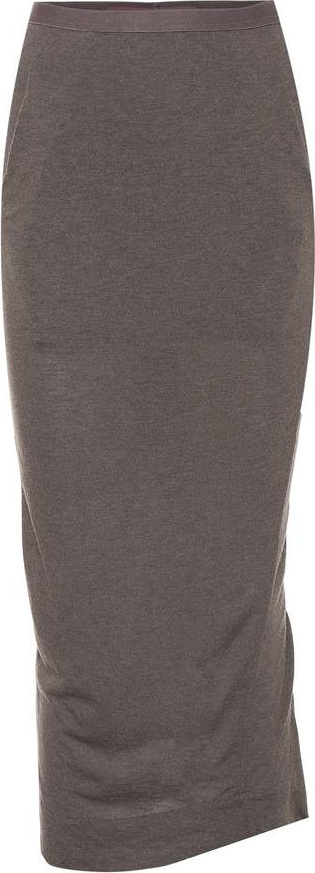 Rick Owens Lilies knit tube skirt