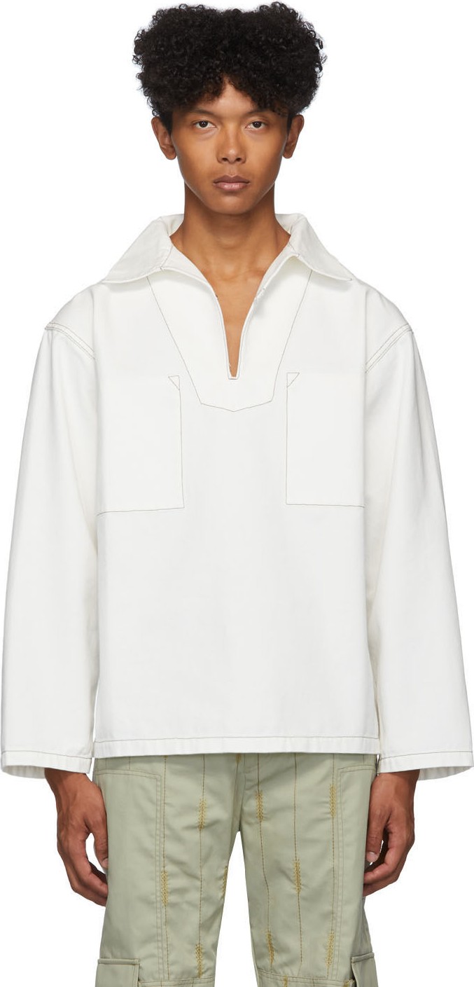 Jacquemus Off-White 'Le Marin' Shirt