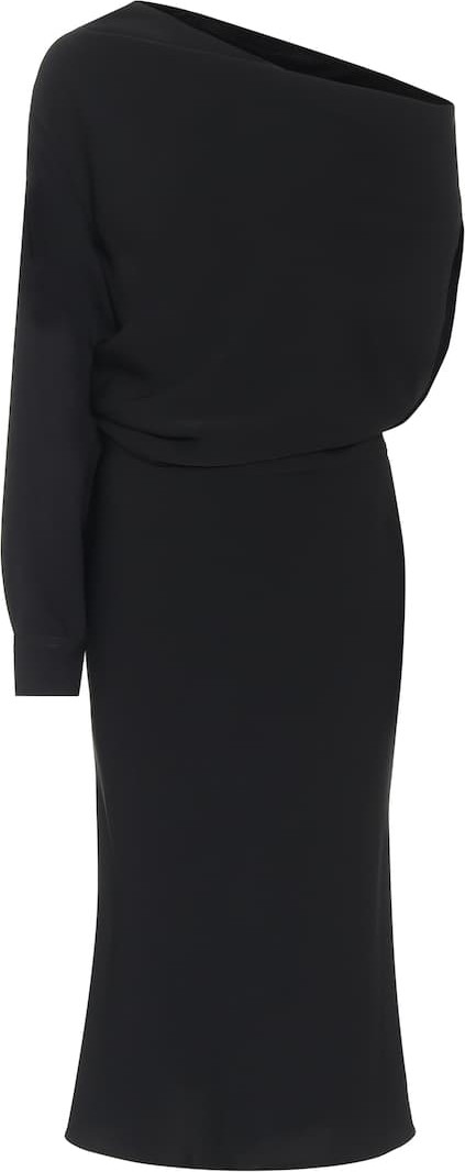 MM6 Maison Margiela One-shoulder crêpe dress