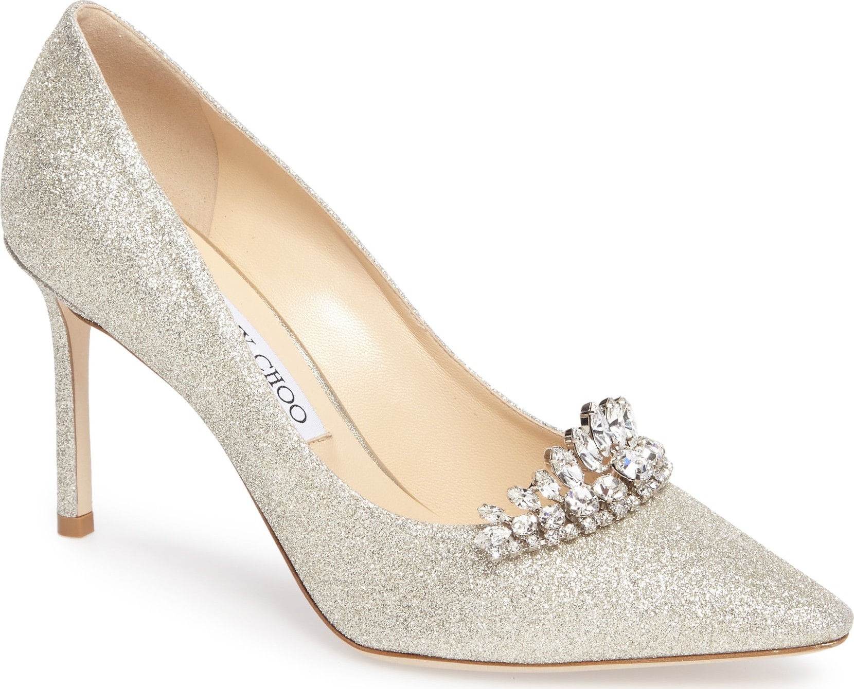 Jimmy Choo Romy Crystal Embellished Pump