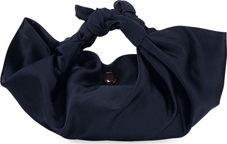 THE ROW The Ascot Small Satin Hobo Bag